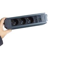 BLOK PRİZ 8 MODUL 3 ŞEBEKE PRİZ, 2 DATA PRİZ ANTRESİT